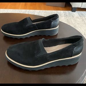Clarks Black Casual Shoe